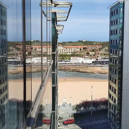 178A Mar De Gijon Apto Con Vistas Zewnętrze zdjęcie